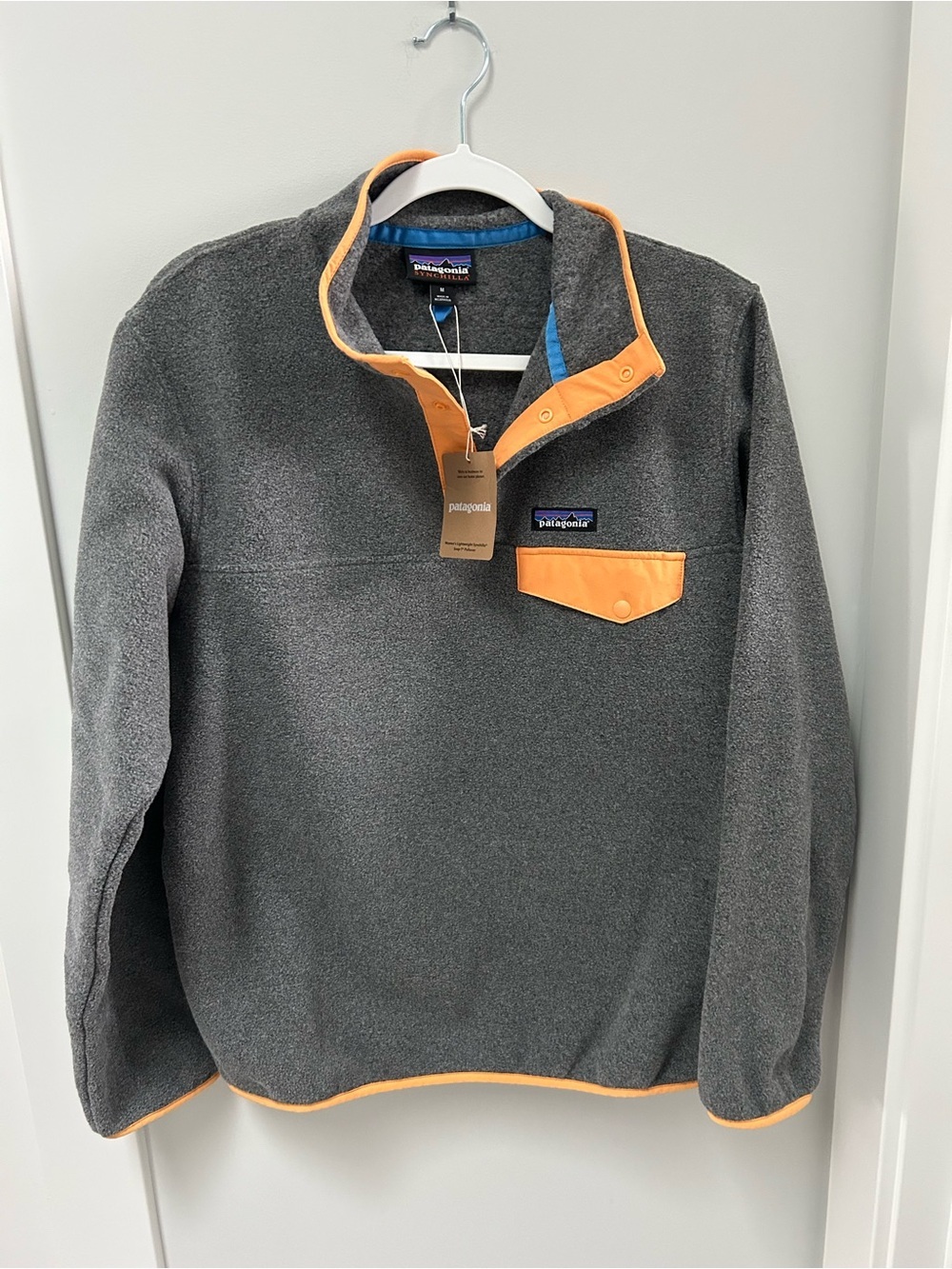 Patagonia synchilla snap T fleece size medium